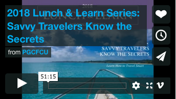 Lunch and Learn Savvy Travelers Know the Secrets
