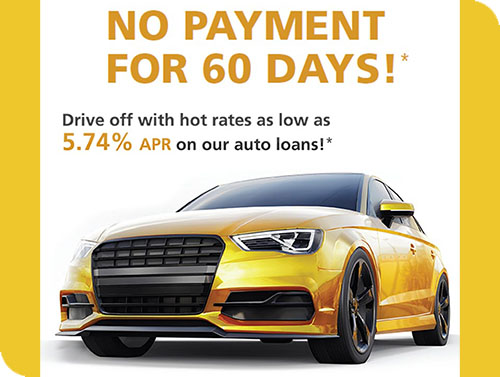 Auto loans with great low rates.