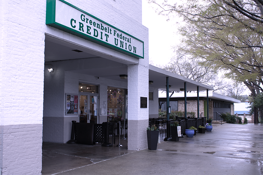 Photo of Greenbelt Credit Union front.